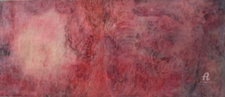 Картина под названием "Journey of emotiona…" - Mariska Ma Veepilaikaliyamma, Подлинное произведение искусства, Пигменты