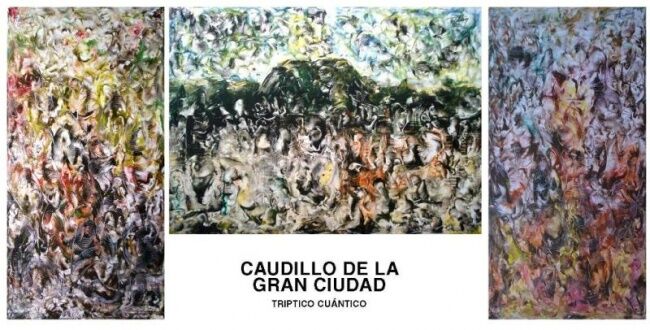 Painting titled "Caudillo de la gran…" by Maestro Roldan, Original Artwork