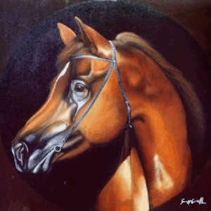 Arte digitale intitolato "cavallo" da Giuseppe Cascella, Opera d'arte originale