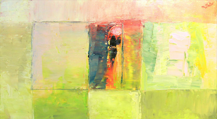 Painting titled "2018-passaggio-segr…" by Mario Salvo, Original Artwork