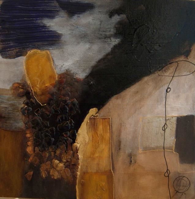Peinture intitulée "sans titre" par Eve Domy, Œuvre d'art originale,