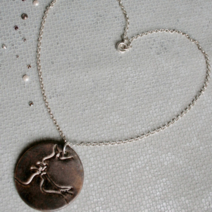 Design titled "Porcelain pendant w…" by Decorella, Original Artwork, Accessories