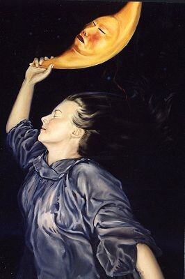 Peinture intitulée "Under A Fortunate C…" par Magda Francot, Œuvre d'art originale, Huile
