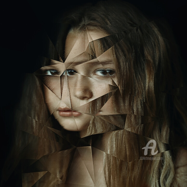 "Adolescence" başlıklı Fotoğraf Magda Lates tarafından, Orijinal sanat, Foto Montaj