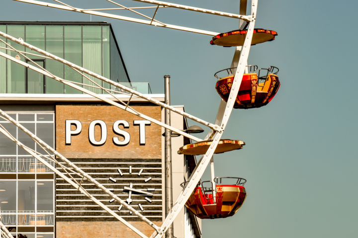 Fotografia zatytułowany „Post” autorstwa Magdalena Mienko, Oryginalna praca, Fotografia cyfrowa Zamontowany na Panel drewnia…