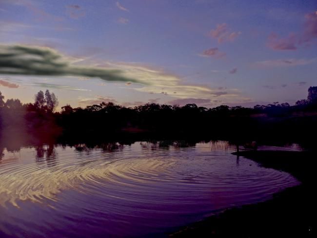 Digitale Kunst mit dem Titel "Bealiba Sunsets...R…" von Maggie Beresford, Original-Kunstwerk