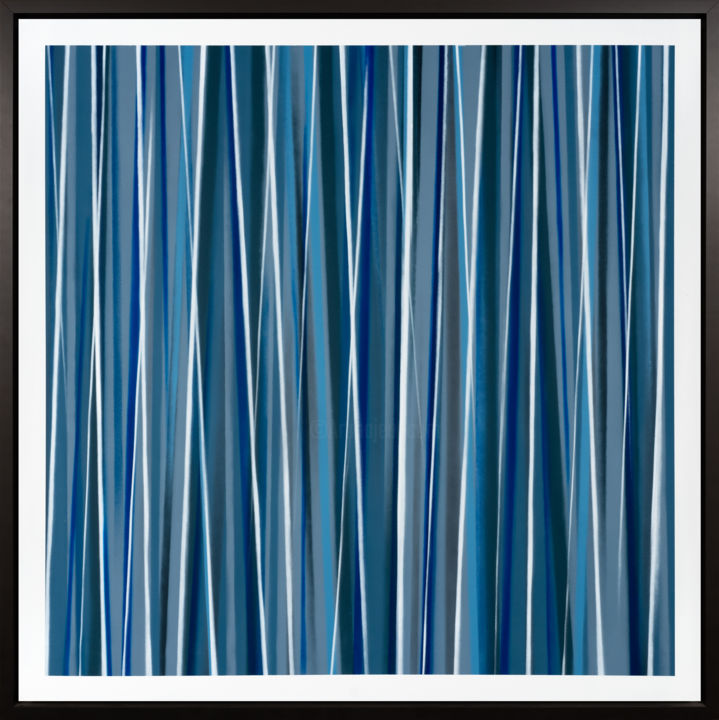 Peinture intitulée "Océane" par Magnakobo, Œuvre d'art originale, Bombe aérosol Monté sur Châssis
