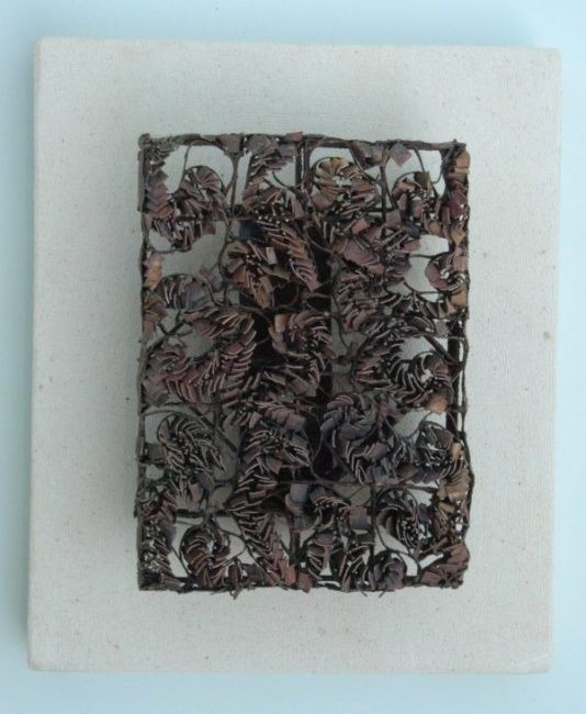 Sculpture titled "Antique Batik Stamp…" by Hyder, Original Artwork
