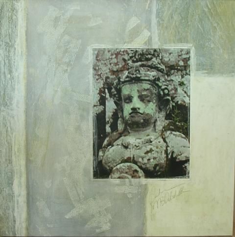 Peinture intitulée "Hindu Goddess" par Hyder, Œuvre d'art originale