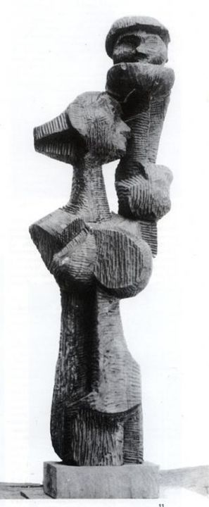 Sculpture intitulée "untitled3" par Mahendra Pandya, Œuvre d'art originale