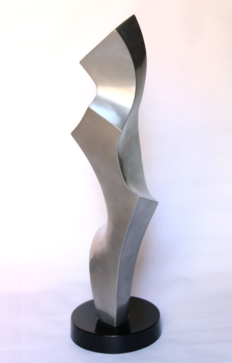 Sculpture intitulée "sc14.jpg" par Mahi Chafik-Idrissi, Œuvre d'art originale, Résine