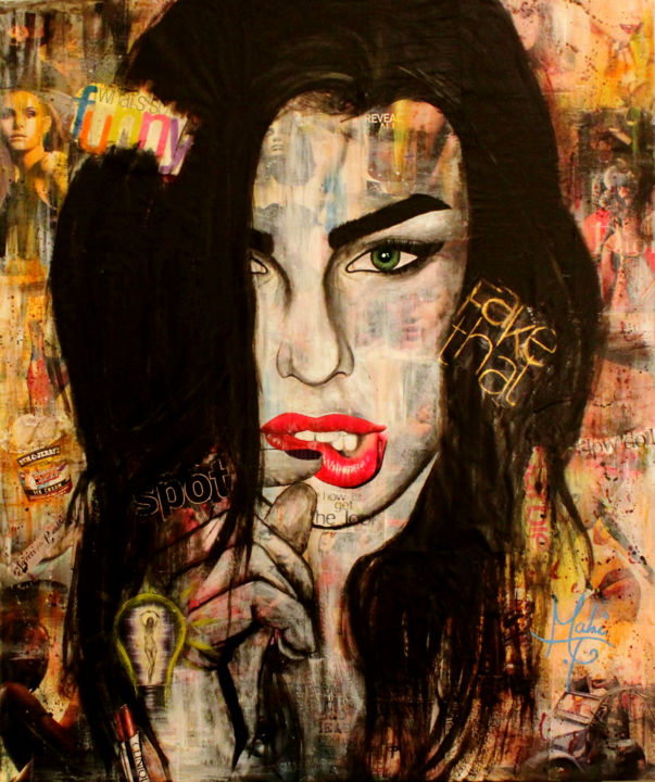 Painting titled "Dilemma" by Mahi Tarek, Original Art, Other