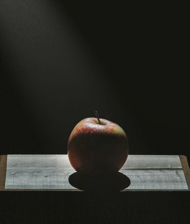 Fotografia intitulada "Just a apple" por Maikon Frank, Obras de arte originais