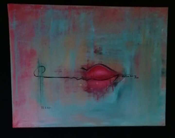 绘画 标题为“Silence” 由Fatima Sami, 原创艺术品, 丙烯