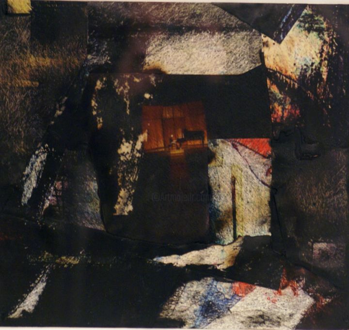 Collages intitulée "a-015.jpg" par Andre Maitre, Œuvre d'art originale,