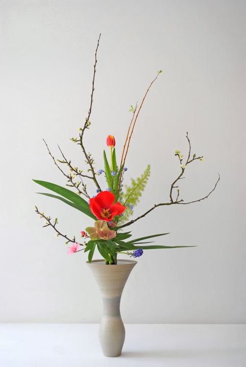 手工艺品 标题为“Ikenobo ikebana, ar…” 由Thai Mai Van, 原创艺术品