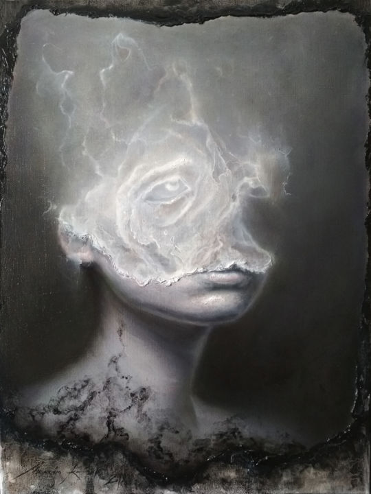 Oppression., Painting by Maksim Krapht | Artmajeur