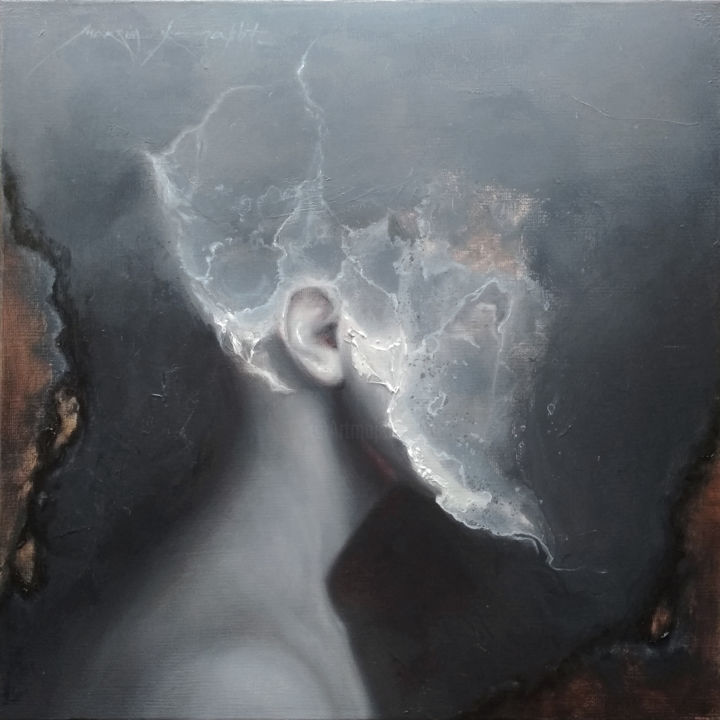 Картина под названием "Forgotten soul .12" - Maksim Krapht, Подлинное произведение искусства, Масло