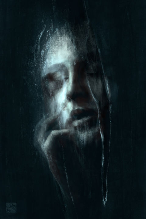 Digital Arts titled "Eject." by Maksim Krapht, Original Artwork, Digital Painting