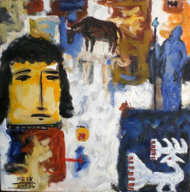 Painting titled "CIMG0759.JPG" by Malek Hussein, Original Artwork