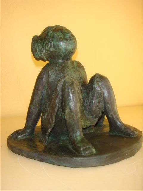 Sculptuur getiteld "amandine et les eto…" door Malezieux-Ribeyre, Origineel Kunstwerk