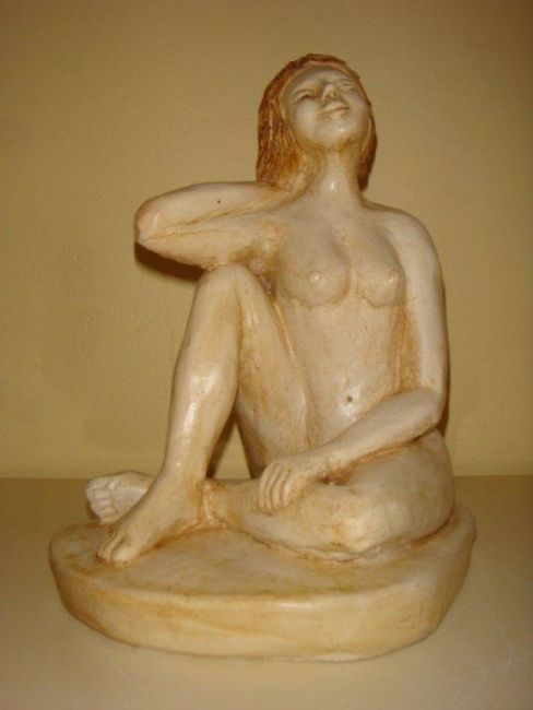 Sculptuur getiteld "charlotte" door Malezieux-Ribeyre, Origineel Kunstwerk