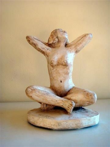Sculptuur getiteld "Modèle" door Malezieux-Ribeyre, Origineel Kunstwerk