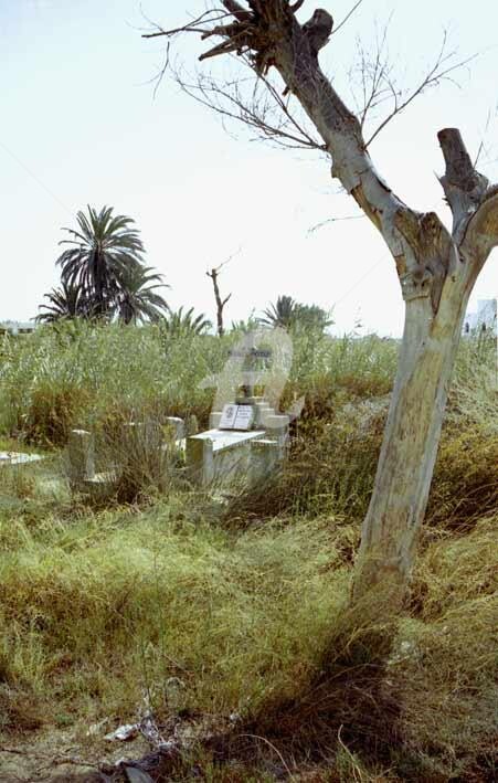 Photography titled "Cimetiere Sfax" by Mama Oursa, Original Artwork