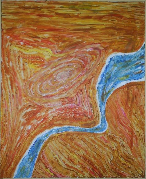 Peinture intitulée "06/05" par Mamar, Œuvre d'art originale
