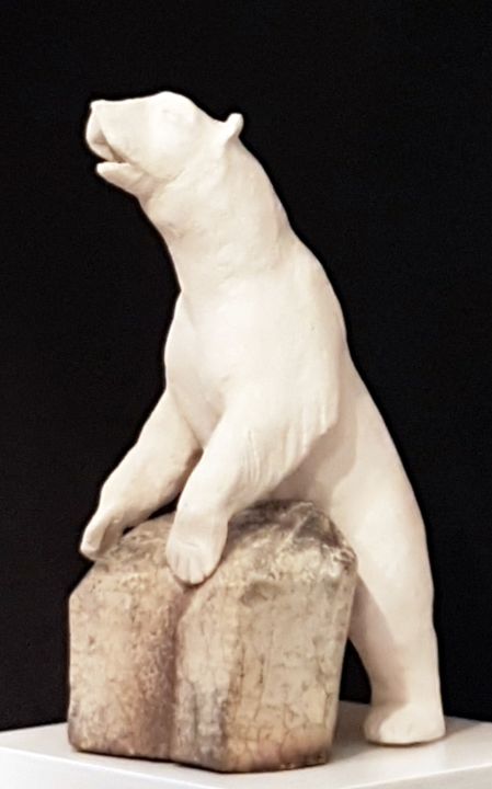 Sculpture titled "20170822-100937.jpg" by France Lemaitre, Original Artwork, Ceramics