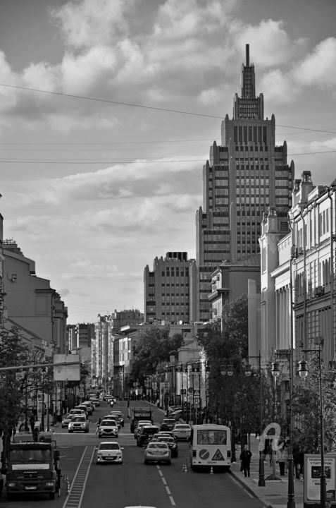 Фотография под названием "Улицы Москвы" - Evgeny Manakin, Подлинное произведение искусства, Цифровая фотография