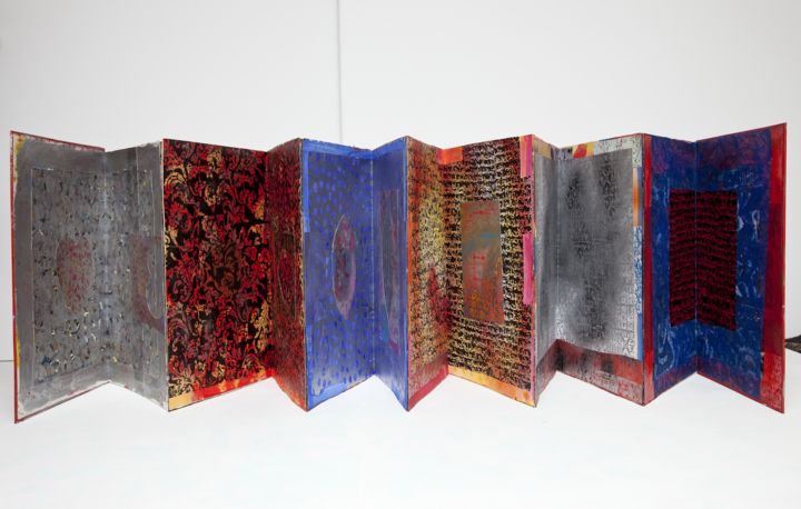 Peinture intitulée "“Letters To Ishtar”" par Mana Art Center, Œuvre d'art originale, Acrylique