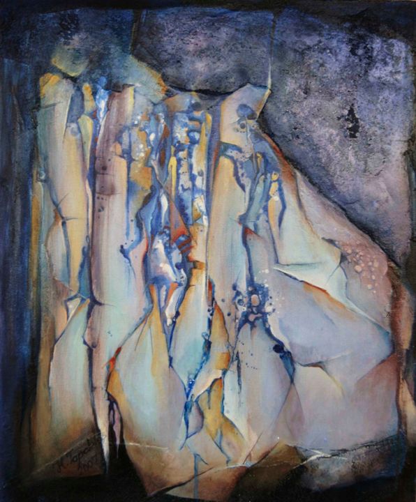 Peinture intitulée "“Untitled”" par Mana Art Center, Œuvre d'art originale, Acrylique