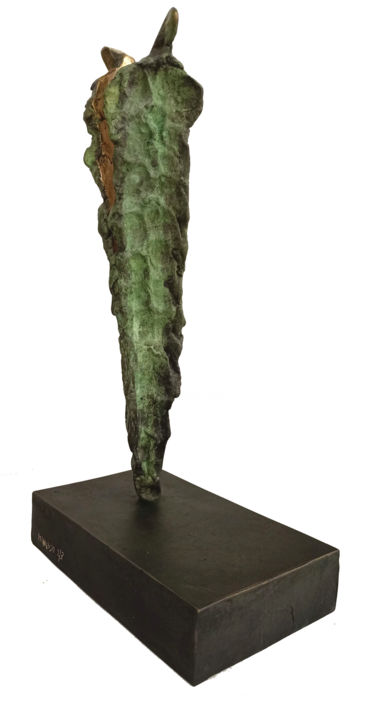 Sculpture titled "riflessi" by Marcello Mancuso, Original Art, Bronze