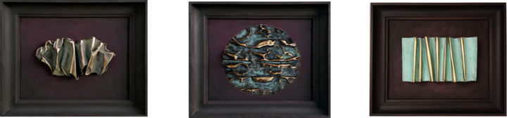 Sculpture titled "serie "Dilatazione…" by Marcello Mancuso, Original Art, Bronze