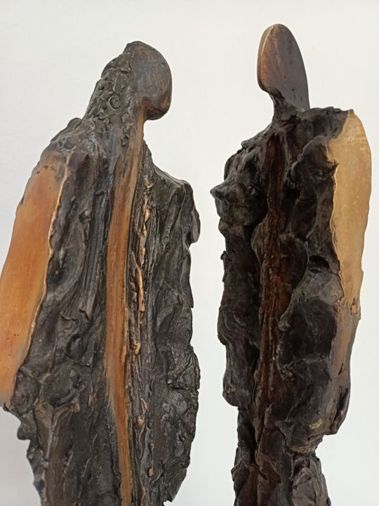 Sculpture titled "ANIME NUDE" by Marcello Mancuso, Original Art, Bronze