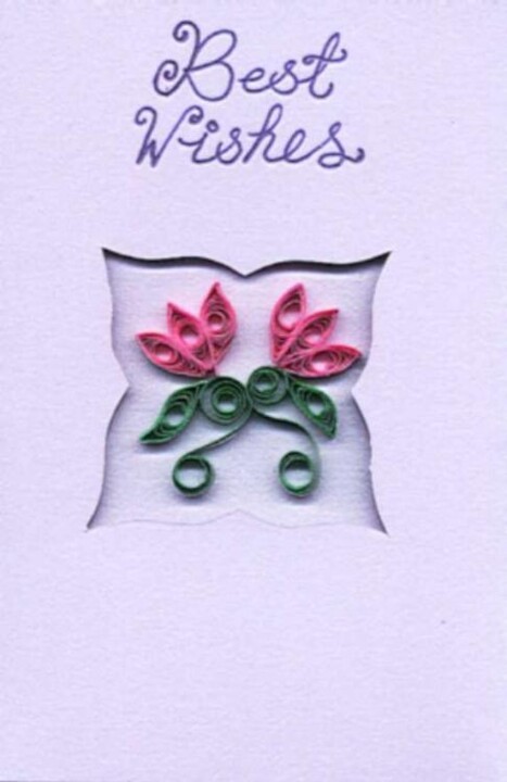 Drawing titled "best wishes (lavend…" by Mandy Pearson, Original Artwork