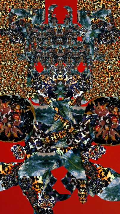 Arts numériques intitulée "Magic Tibet - 4" par Mangani', Œuvre d'art originale