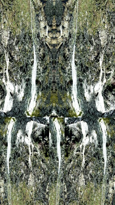 Digitale Kunst getiteld "La danza dell'acqua" door Mangani', Origineel Kunstwerk, Foto Montage