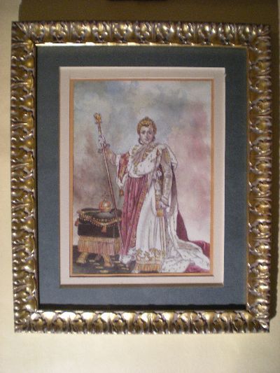 Pittura intitolato ""notre empereur"" da Lionel Vanadia, Opera d'arte originale