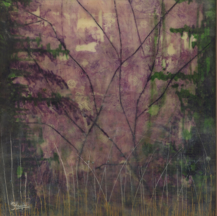 Картина под названием "mist.jpg" - Manjiri Joshi, Подлинное произведение искусства