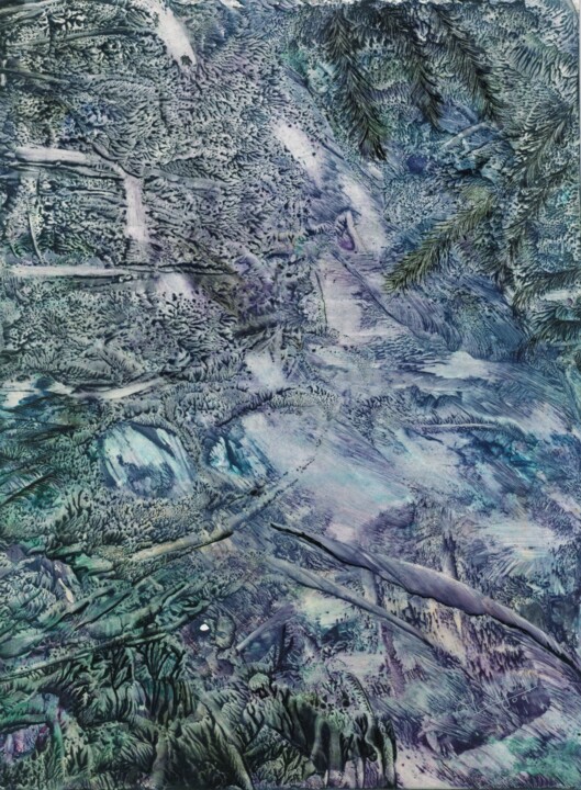 Картина под названием "other-planet.jpg" - Manjiri Joshi, Подлинное произведение искусства
