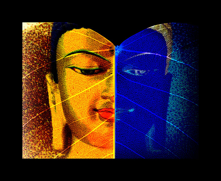 Digital Arts titled "Buddha.png" by Manjunath Beleri, Original Artwork, Digital Painting