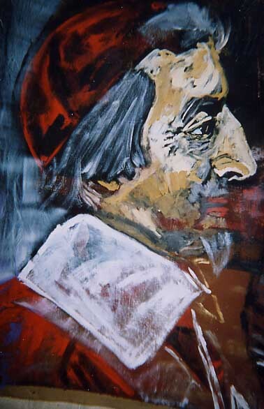 Painting titled "richelieu détail" by Manoeuvres Multiples, Original Artwork