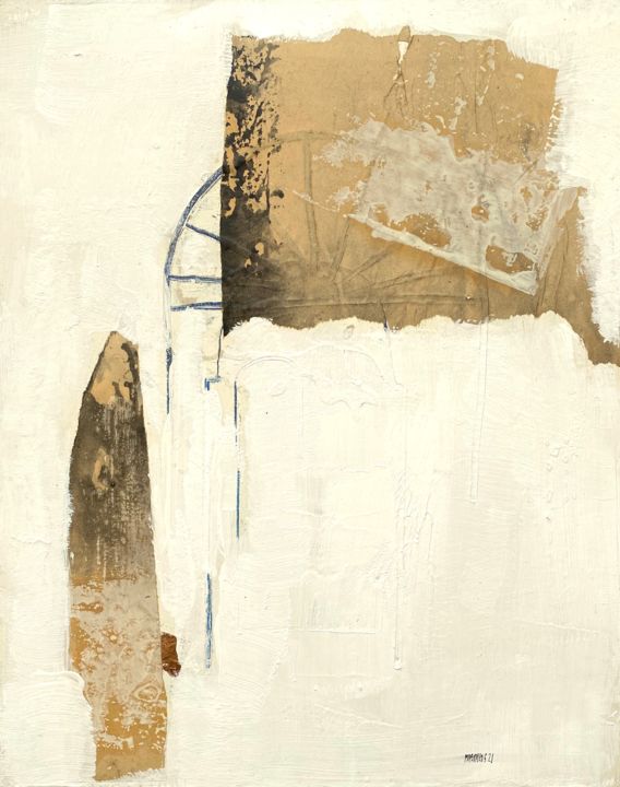 Peinture intitulée "OUTRAS LONJURAS 4" par Maria Antónia Santos, Œuvre d'art originale, Acrylique