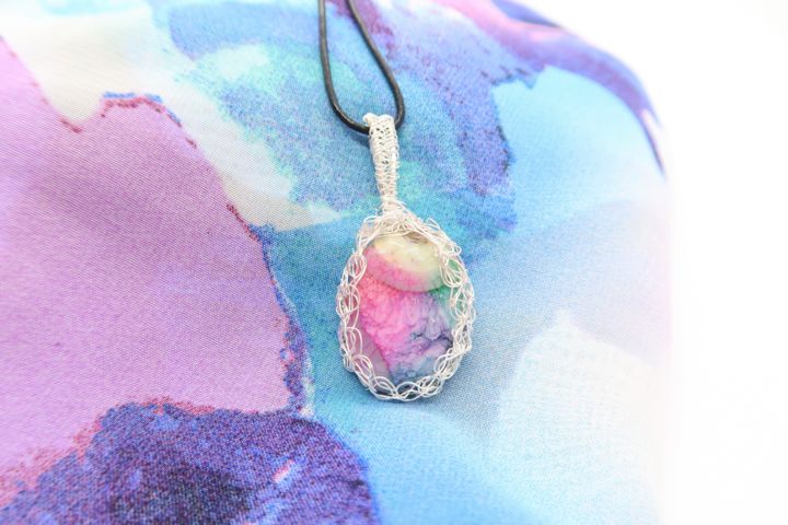 Design titled "Collier, pendentif…" by Manuèle Derreumaux, Original Art, Jewelry