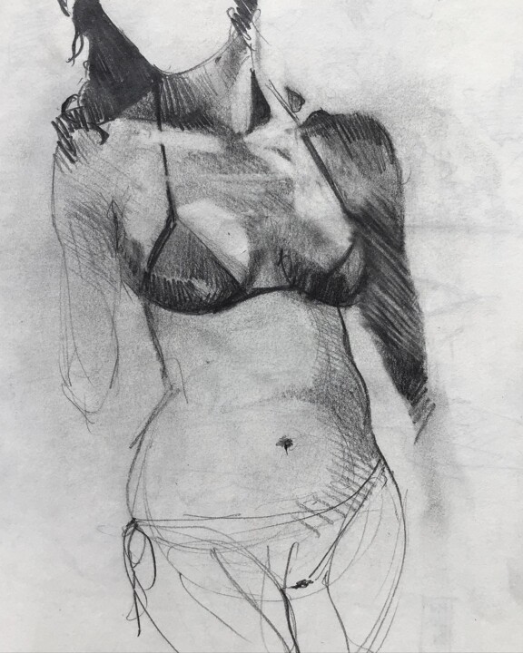 Drawing titled "Messy sketch 1" by Manu Toxxic, Original Artwork, Pencil