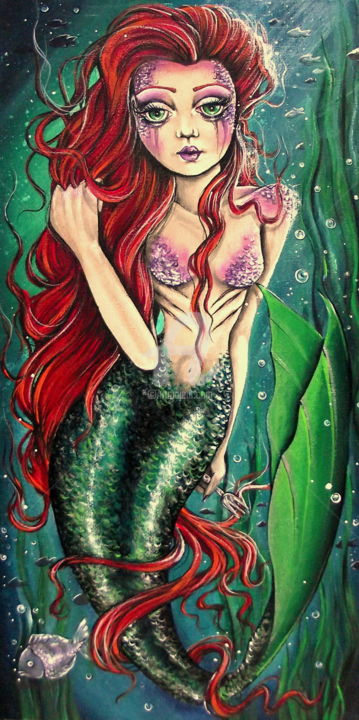 Pintura intitulada "Ariel" por Manuarts / Manuel Da Cunha Vega, Obras de arte originais