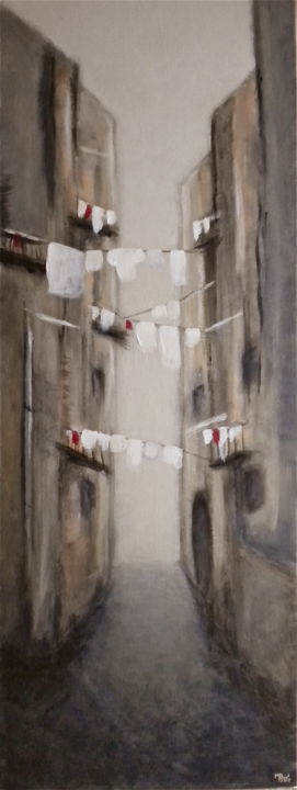 Peinture intitulée "Bucato" par Manuela Limacher, Œuvre d'art originale, Acrylique