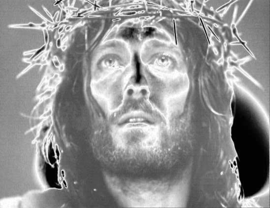 Photographie intitulée "Portrait de Jésus r…" par Florence Castelli  Flofloyd, Œuvre d'art originale